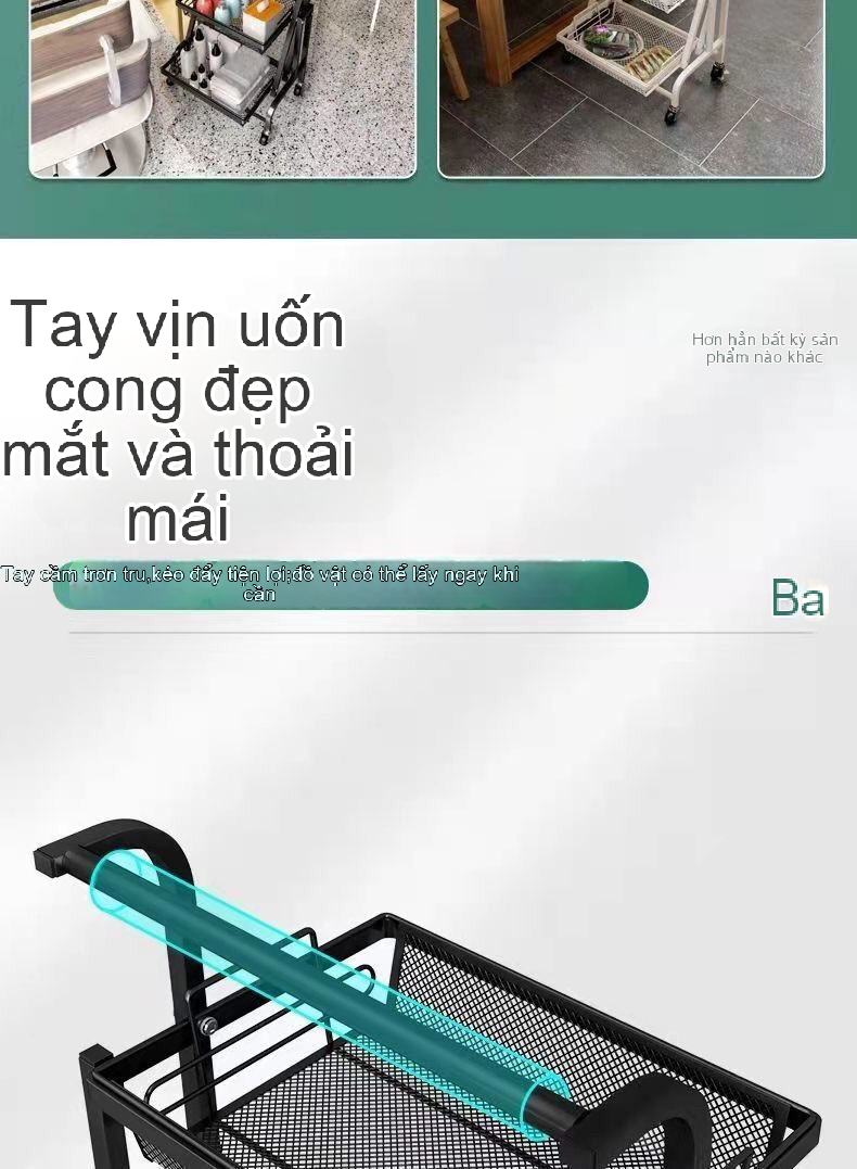 Khung sườn của kệ được gia cố dày dặn với ốc vít kép, đảm bảo khả năng chịu tải và độ vững chắc tối ưu.
