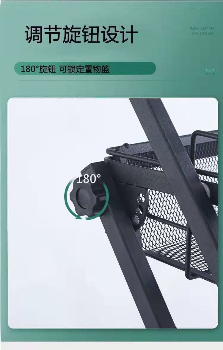 Kệ Gấp Gọn 3 Tầng Có Bánh Xe - Xe Đẩy Đa Năng Cho Nhà Bếp, Spa, Phòng Khách - Ảnh 25